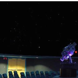 The William M Thomas Planetarium at Bakersfield College